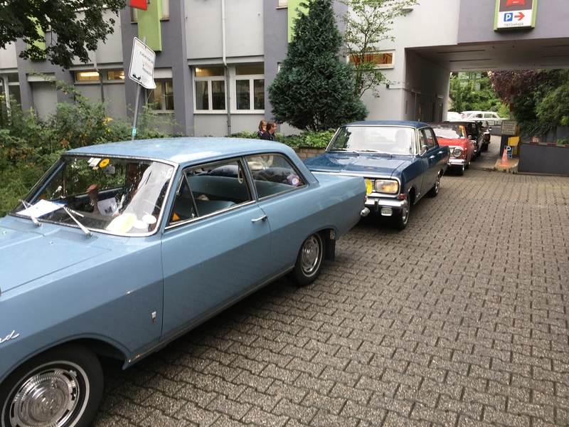 Typgruppentreffen Opel Rekord A/B vom 04. bis 06. August 2017