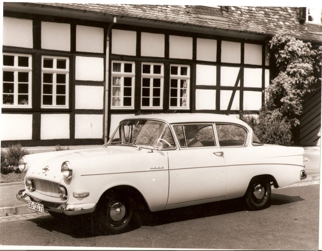Opel Olympia Rekord P1, 2-tuerige Limousine, 1957-1960