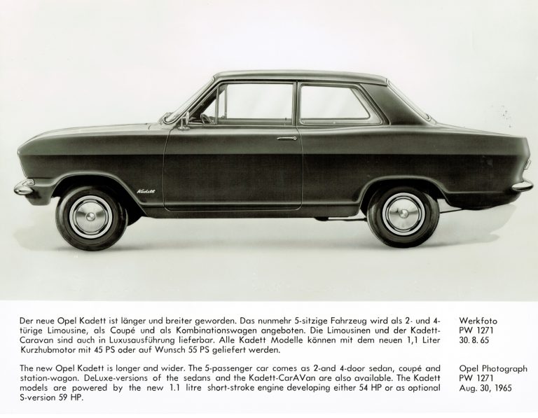 Verwunderlich Opel Kadett B Ebenbild
