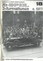 Alt-Opel Informationen Nr. 18